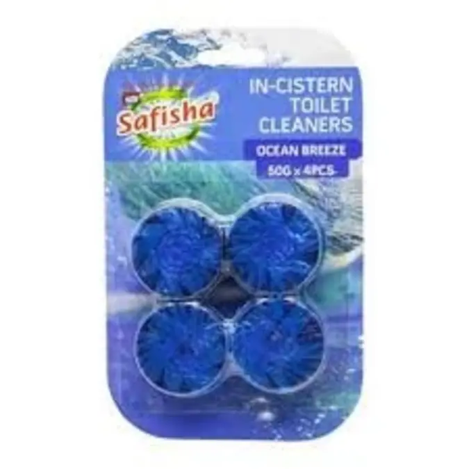 Safisha Toilet Blocks Ocean Bre.4*50G